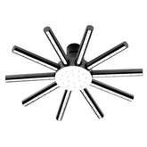 SOFFIONE DOCCIA EFFETTO GETTO PIOGGIA IN OTTONE CROMATO MODELLO SUN